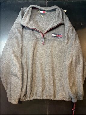 VTG 90's Tommy Hilfiger OUTDOORS Fleece Pullover Size Large